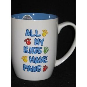 Petrageous All my‎ kids have paws Large Coffee Mug 24 oz NWT Petrage